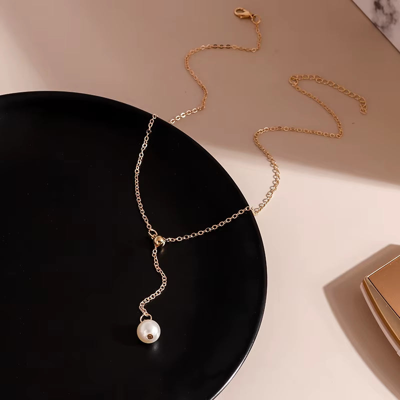 Silver Color Cross Necklaces & Pendants for Women Choker Clavicle Chain Jewelry Femme Bijoux Collares