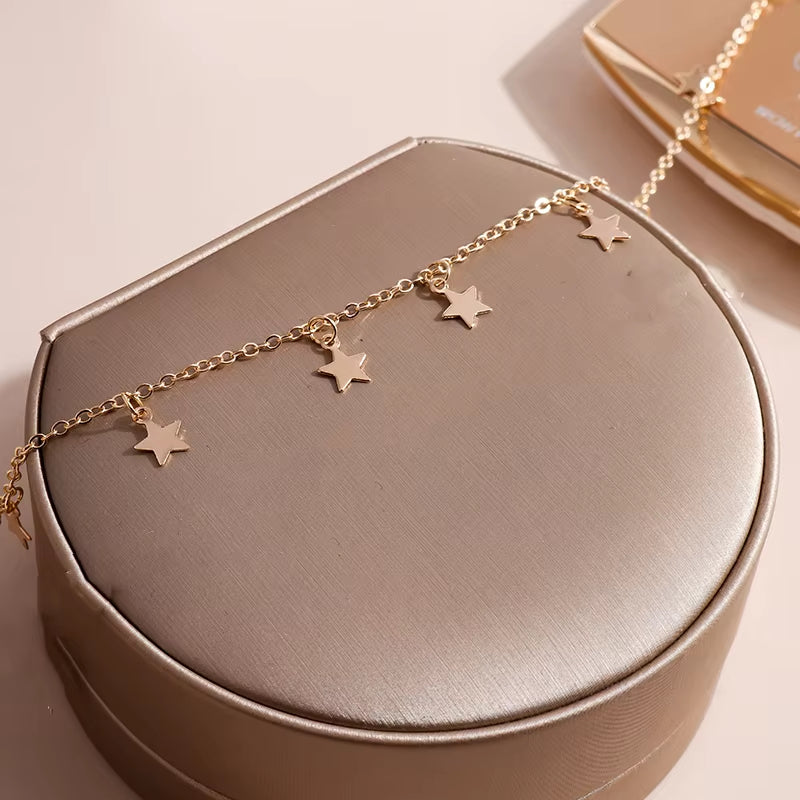 Silver Color Cross Necklaces & Pendants for Women Choker Clavicle Chain Jewelry Femme Bijoux Collares