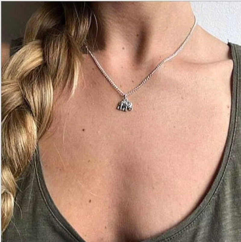 Aihua High Quality Clavicle Chain Jewelry Gold Silver Color Bird Pigeon Hearts Stars Choker Necklaces for Women Daily Collares